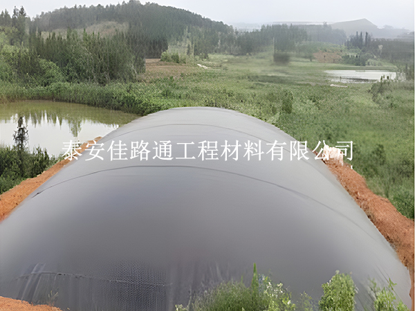 沼气池防渗土工膜选择黑膜的意义 沼气池防渗土工膜选择黑膜的意义